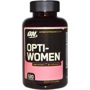 opti women от optimum nutrition